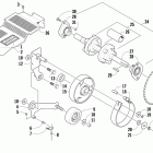 Sno Pro 120 Вал привода трака