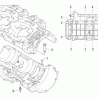 500 Sno Pro Блок цилиндров