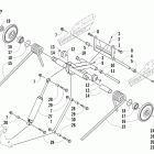 F6 Sno Pro Задняя подвеска , задний рычаг