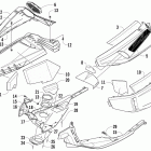 Z1 Turbo EXT Передний боковой пластик   (exusg)