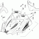 600 Sno Pro Лобовое стекло в сборе (prusg / prosg)