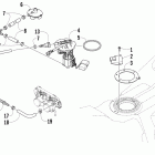 500 Sno Pro Топливный насос