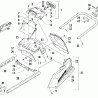 Bearcat 570 Задний бампер ,багажник и фонарь