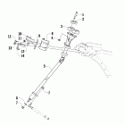 Bearcat 570 XT Вал руля