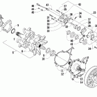 Crossfire 800 EFI Вал привода трака
