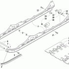 Bearcat Z1 XT Рельс скольжения и гусеница