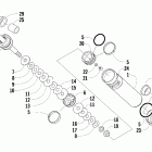 Crossfire 800 EFI Задняя подвеска ,задний амортизатор