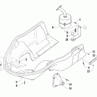 120 SP Передний потдон. Выхлопная канистра