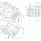 Firecat 500 SP Блок цилиндров