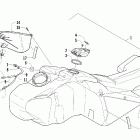 TZ1 Touring Топливный бак