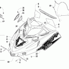M8 HCR Капот и ветровое стекло