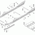 M8 HCR Рельс скольжения и гусеница