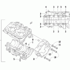 600 Sno Pro Блок цилиндров