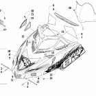 Crossfire 800 EFI Капот и ветровое стекло