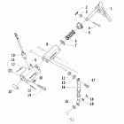 Bearcat 570 Рычага переключения заднего хода