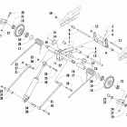 Crossfire R 1000 Задняя подвеска , задний рычаг