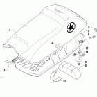 Crossfire R 1000 Сиденье   (le)