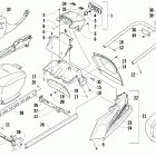TZ1 Touring Задний бампер, багажник , брызговик и фонарь в сбо...