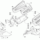 Crossfire 800 EFI Обтекатель и передний бампер