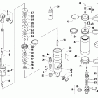 600 Sno Pro Задняя подвеска. задний амортизатор (cc internatio...