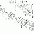 F6 EFI SP Вал привода трака