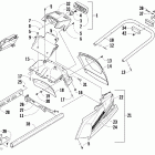 Bearcat 570 Задний бампер ,багажник и фонарь