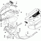 F1000 EFI Sno Pro Поддон и обтекатели