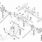 F6 EFI SP Задняя подвеска , задний рычаг