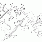 Bearcat 570 XT Крепление рулевого управления