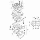 Panther 570 Картер и блок цилиндр