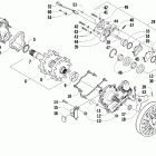Z1 Turbo Вал привода трака