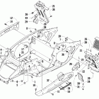 Crossfire 600 Передняя рама и подножки