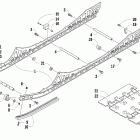 M1000 Рельс скольжения и гусеница