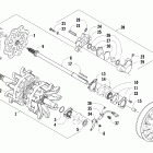 600 SP Вал привода трака