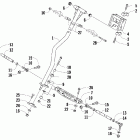 600 SP Руль, (рулевая колонка)