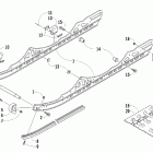 F 570 Рельс скольжения и гусеница