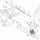 600 SP Задняя подвеска , амортизатор
