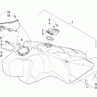 Jag Z1 Топливный бак  (sno pro)