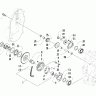 Z 370 Drive / reverse dropcase assembly (lx)