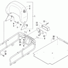 Bear Cat 570 Багажник,спинка и задние фонари