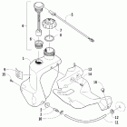 Crossfire 800 EFI Маслянный бак