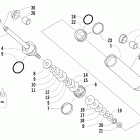 Firecat 500 Задняя подвеска ,задний амортизатор