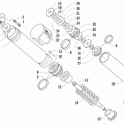 F1000 EFI SP Передний амортизатор