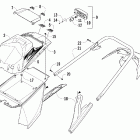 F6 EFI LXR Задний бампер, багажник и задний фонарь