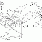 Panther 370 Передняя рама и подножки