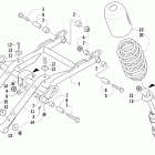 Crossfire 800 EFI Задняя подвеска, передний рычаг (sno pro)