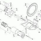 Panther 570 Стартер в сборе