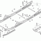 M1000 Рельс скольжения и гусеница