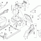 TZ1 Touring Задний бампер, багажник , брызговик и фонарь в сбо...