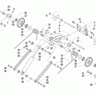 Panther 370 Задняя подвеска , задний рычаг